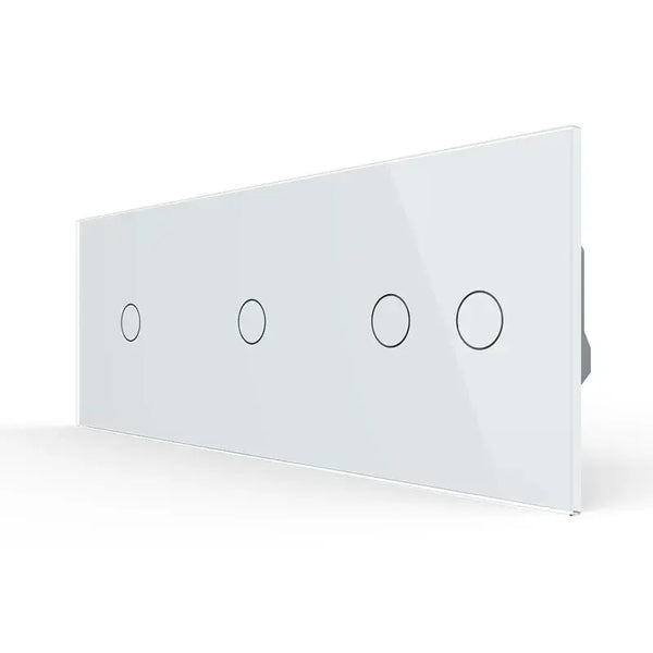 Livolo | Wit | 1+1+2 | Puls | Schakelaar Livolo Nederland B.V.