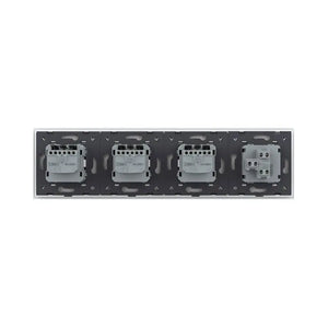 Livolo | Wit | 1+SR+SR+SR | Aan/Uit | Wipschakelaar met drie wandcontactdozen Livolo Nederland B.V.