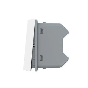 Witte tweevoudige pulsdrukker module voor potentiaalvrije stuurcontacten