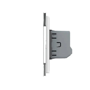 Livolo | Wit | 2+1 | Puls | 12 of 24V DC | Schakelaar Livolo Nederland B.V.