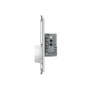Livolo | Wit | Aan/Uit | Schakelaar met wandcontactdoos | 1 inbouwdoos Livolo Nederland B.V.
