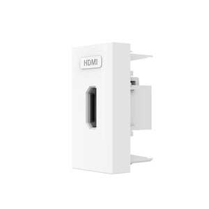Livolo witte HDMI wandcontactdoos module voor modulaire SR glasplaat