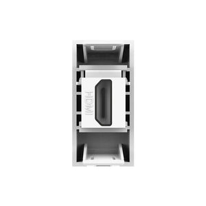 Livolo witte SR HDMI module voor een nette ingebouwde multimedia aansluiting