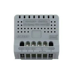 Livolo | Wit | SR | Module | Aan/Uit | Dubbel | Schakelaar Livolo Nederland B.V.