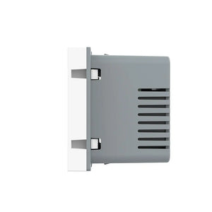 Witte Livolo thermostaatmodule met temperatuurregeling voor wandmontage