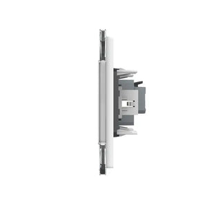 Livolo | Wit | SR+SR | Wandcontactdoos | HDMI aansluiting | Blindplaat Livolo Nederland B.V.