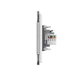 Livolo | Wit | SR+SR | Wandcontactdoos | Netwerk | Blindplaat Livolo Nederland B.V.
