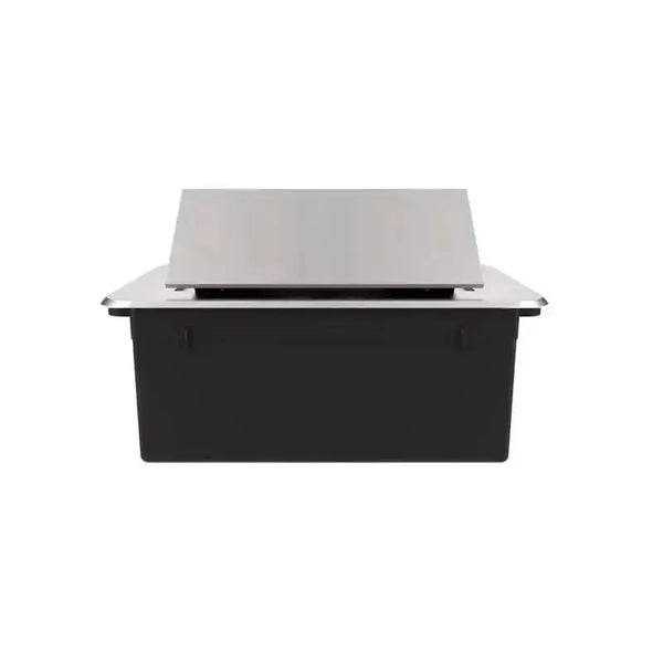 Livolo | Zilver | 2 | Pop-Up Stekkerdoos | Push | Inbouw | Stopcontact + USB/USB-C - Zwart Livolo Nederland B.V.