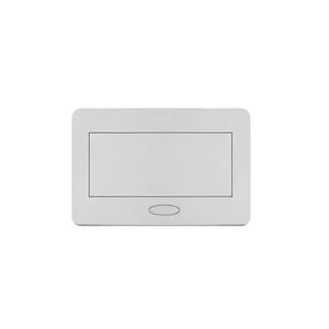 Livolo | Zilver | 2 | Pop-Up Stekkerdoos | Push | Inbouw | Stopcontact + USB/USB-C - Wit Livolo Nederland B.V.