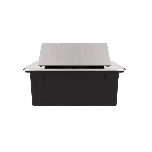 Livolo | Zilver | 2 | Pop-Up Stekkerdoos | Push | Inbouw | Wandcontactdoos + Netwerk cat.6 met Netwerk cat.6 - Wit Livolo Nederland B.V.