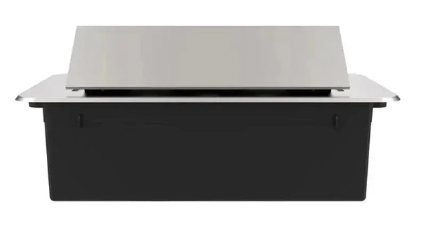 Livolo | Zilver | 3 | Pop-Up stekkerdoos | Push | Inbouw | Dubbele USB & USB-C + Stopcontact - Grijs Livolo Nederland B.V.
