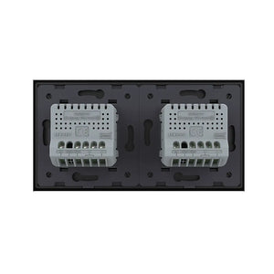 Livolo | Zwart | 1+1 | Puls | 12 of 24V DC | Schakelaar Livolo Nederland B.V.