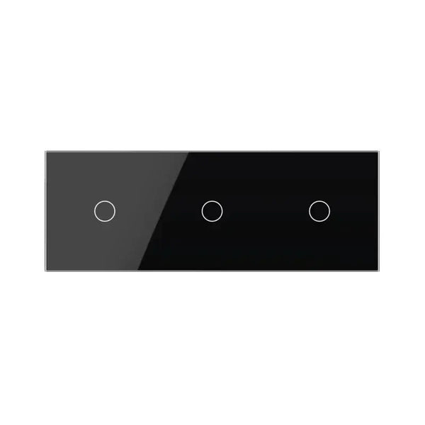 Livolo | Zwart | 1+1+1 | Puls | Schakelaar Livolo Nederland B.V.