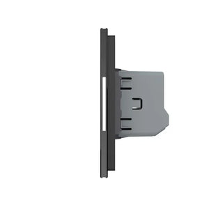 Livolo | Zwart | 1+1+1+1+1 | Puls | Schakelaar Livolo Nederland B.V.