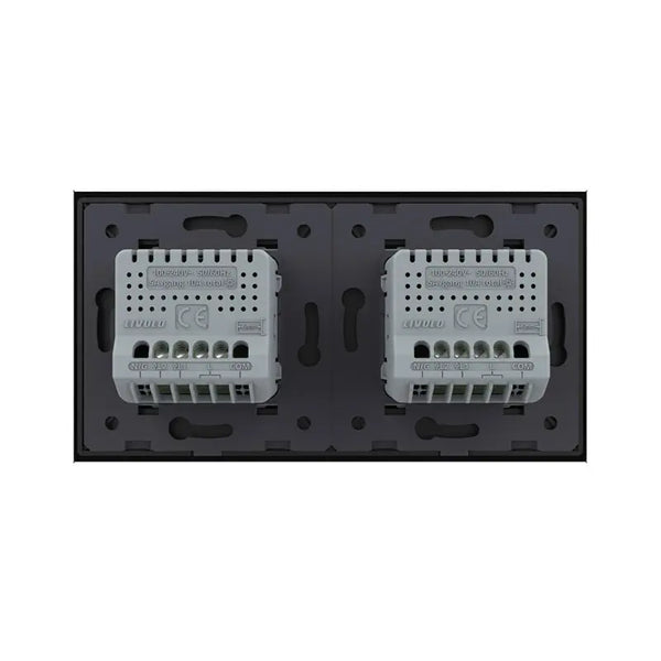 Livolo | Zwart | 2+2 | Puls | Schakelaar Livolo Nederland B.V.