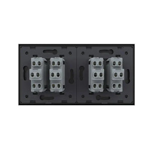 Livolo | Zwart | 2+2 | Puls | Wipschakelaar Livolo Nederland B.V.