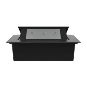 Livolo | Zwart | 3 | Pop-Up Stekkerdoos | Push | Inbouw | USB/C - Grijs Livolo Nederland B.V.