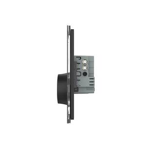 Livolo | Zwart | Aan/Uit | Slimme serieschakelaar met wandcontactdoos | 1 inbouwdoos | Smart Home Livolo Nederland B.V.