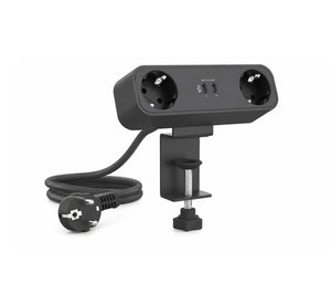 Livolo | Zwart | Bureau Stekkerdoos | Dubbel Stopcontact + Dubbele USB-C Oplader Livolo Nederland B.V.