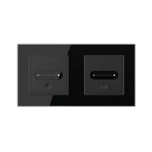Livolo | Zwart | SR | 2 | Slide-Dimmer | Wisselschakelaar Livolo Nederland B.V.