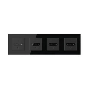 Livolo | Zwart | SR | 4 | Slide-Dimmer Livolo Nederland B.V.