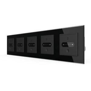 Livolo | Zwart | SR | 5 | Slide-Dimmer | Wisselschakelaar Livolo Nederland B.V.