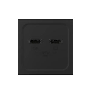 Livolo | Zwart | SR | Module | Dubbele USB-C oplader 65W Livolo Nederland B.V.