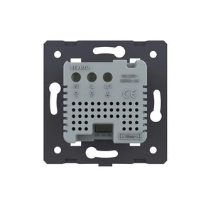 Livolo | Thermostaat met zoneregeling | Zwart | Met bedrade zonemotor