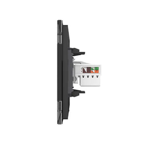 Livolo | Zwart | SR | TV | Netwerk Cat.6 Livolo Nederland B.V.