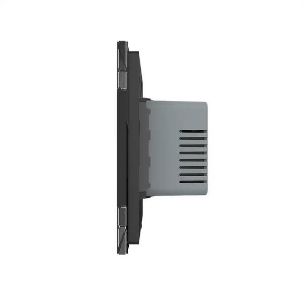 Livolo | Zwart | SR | Thermostaat met zoneregeling | Met bedrade zonemotor | Smart Home Livolo Nederland B.V.