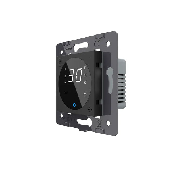Livolo | Zwart | SR | Thermostaat voor vloerverwarming met CV