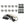 Complete Veranda Set | Deluxe 3 | Veranda verlichting 12V | Plug and Play | 12 Inbouwspots | Verstelbaar | Dimbaar Livolo Nederland