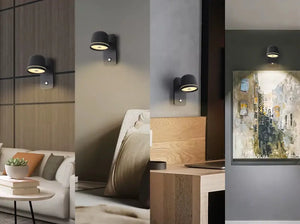 Wandverlichting | Zwart | 1 | LED | Met touch dimmer | Dim to Warm Livolo Nederland B.V.