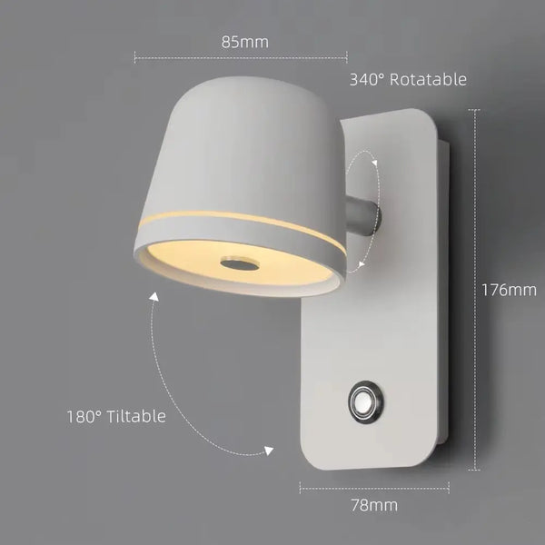 Wandverlichting | Wit | 1 | LED | Met touch dimmer | Dim to Warm Livolo Nederland B.V.