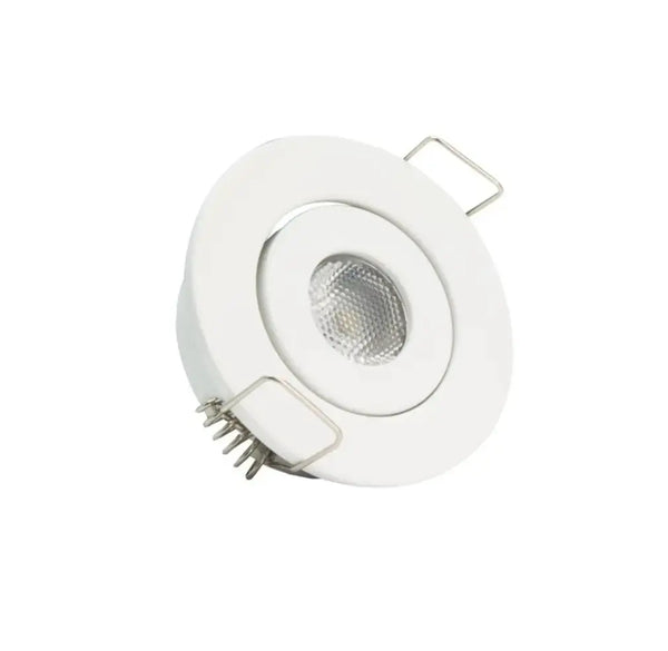 Mini Inbouwspot | Wit | Kantelbaar en Richtbaar | IP44 | Rond Livolo Nederland B.V.