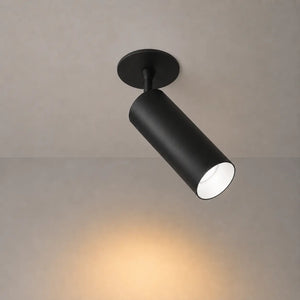 Richtbare Inbouwspot | Zwart met witte binnenring | Draaibaar | Luxe Design | Ø75-83mm Livolo Nederland B.V.