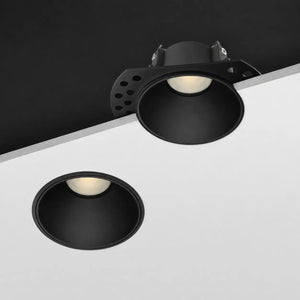 Trimless inbouwspot | Zwart | Verdiept | GU10 fitting | IP65 | ø 83mm Livolo Nederland