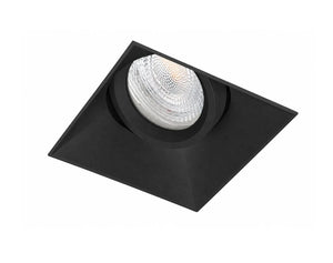 Trimless inbouwspot | Zwart | Verdiept | Kantelbaar | GU10 fitting | Vierkant | ▢ 83mm Livolo Nederland B.V.