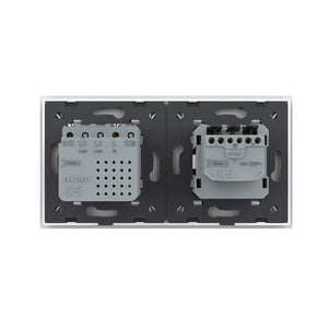 Livolo | Wit | SR+SR | Wandcontactdoos | USB type C oplader Livolo Nederland B.V.