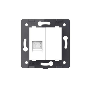 Livolo | Wit | SR | Telefoon | Blindplaat Livolo Nederland B.V.