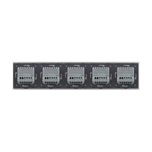 Livolo | Grijs | SR+SR+SR+SR+SR | Slide-Dimmer | Wisselschakelaar | Smart Home Livolo Nederland B.V.