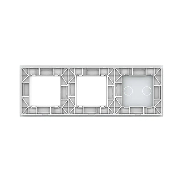 Livolo | Wit | 2+SR+SR | Glasplaat | Combinatie Livolo Nederland B.V.