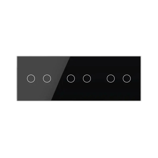 Livolo | Zwart | 2+2+2 | Aan/Uit | Wisselschakelaar Livolo Nederland B.V.
