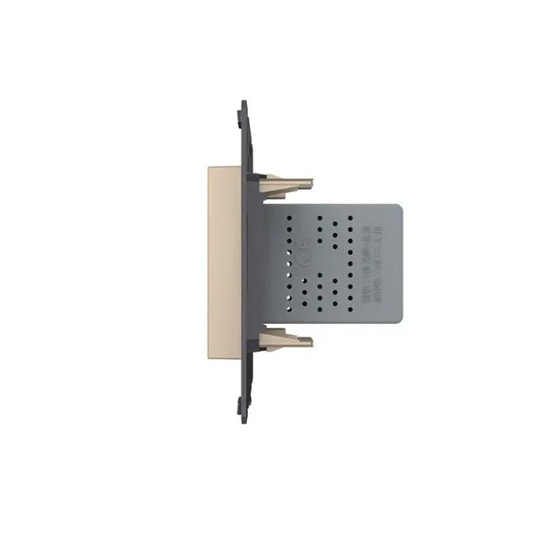Livolo | Goud | SR | USB oplader | Blindplaat Livolo Nederland B.V.