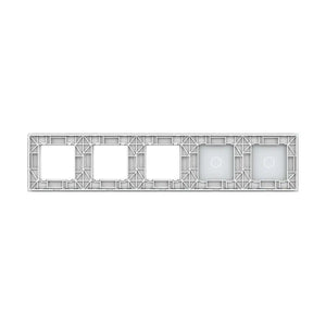 Livolo | Wit | 1+1+SR+SR+SR | Glasplaat | Combinatie Livolo Nederland B.V.