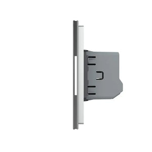Livolo | Grijs | 1+1+1+1+1 | Dimmer | Wisselschakelaar Livolo Nederland B.V.