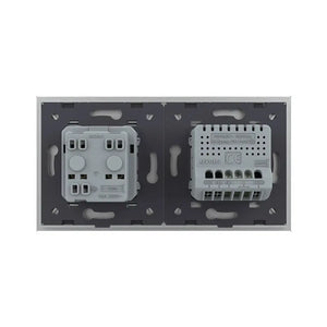 Livolo | Grijs | 1+SR | Aan/Uit | Slimme schakelaar met wandcontactdoos | Smart Home Livolo Nederland B.V.