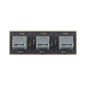 Livolo | Goud | 1+1+1 | Dimmer | Schakelaar Livolo Nederland B.V.