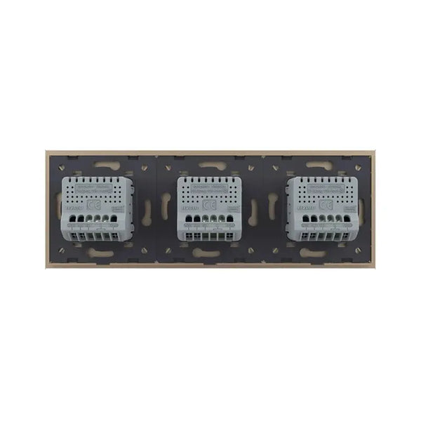 Livolo | Goud | 1+1+1 | Dimmer Livolo Nederland B.V.