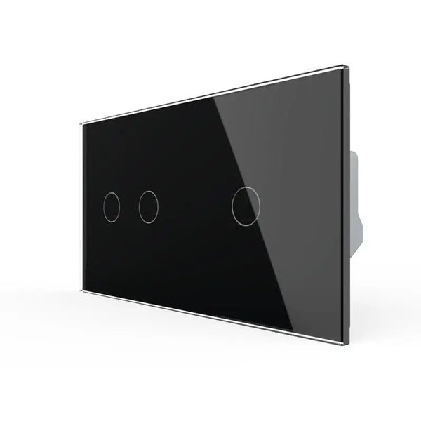 Livolo | Zwart | 2+1 | Aan/Uit | Schakelaar | Smart Home Livolo Nederland B.V.